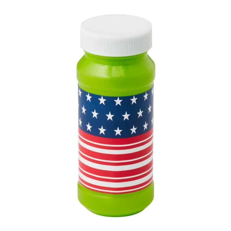 4 Oz. Patriotic Bubbles Imprinted Cap - 9