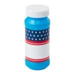 4 Oz. Patriotic Bubbles w/Full Color Digital Label - 1