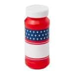 4 Oz. Patriotic Bubbles w/Full Color Digital Label - 5