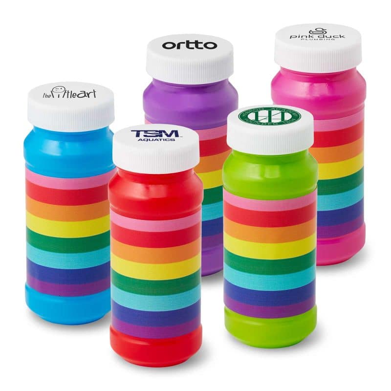 4 Oz. Pride Bubbles Imprinted On Cap