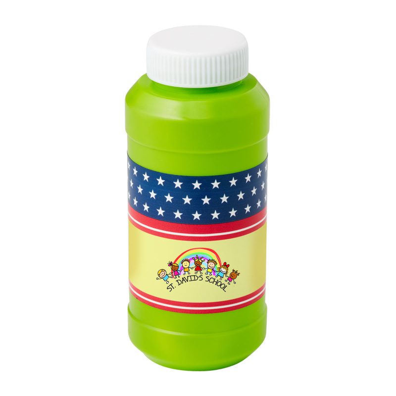 8 oz. Patriotic Bubbles with Full-Color Digital Label - 4
