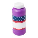 8 oz. Patriotic Bubbles with Full-Color Digital Label - 7
