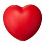 Patriotic Heart Shape Stress Reliever - 1