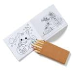 Halloween Kid's Coloring Book & 6-Color Pencil Set - 2