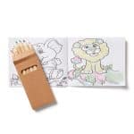 Zoo Kids Coloring Book & 6-Color Pencil Set To-Go - 2