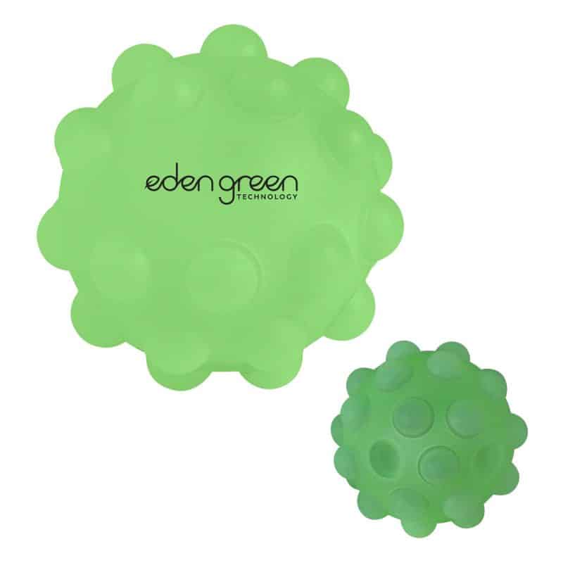 Glow In The Dark Round Push Pop Ball