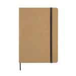 Eco Notebook with recycled paper and strap - 1