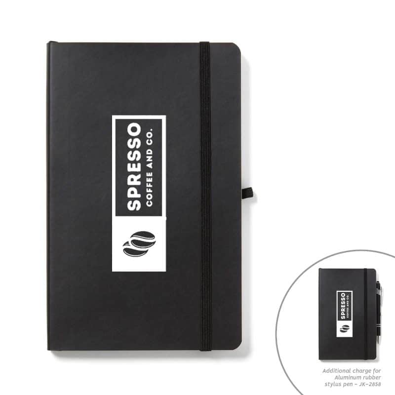 Eco Soft Cover Journal Notebook with Pen Loop - 2
