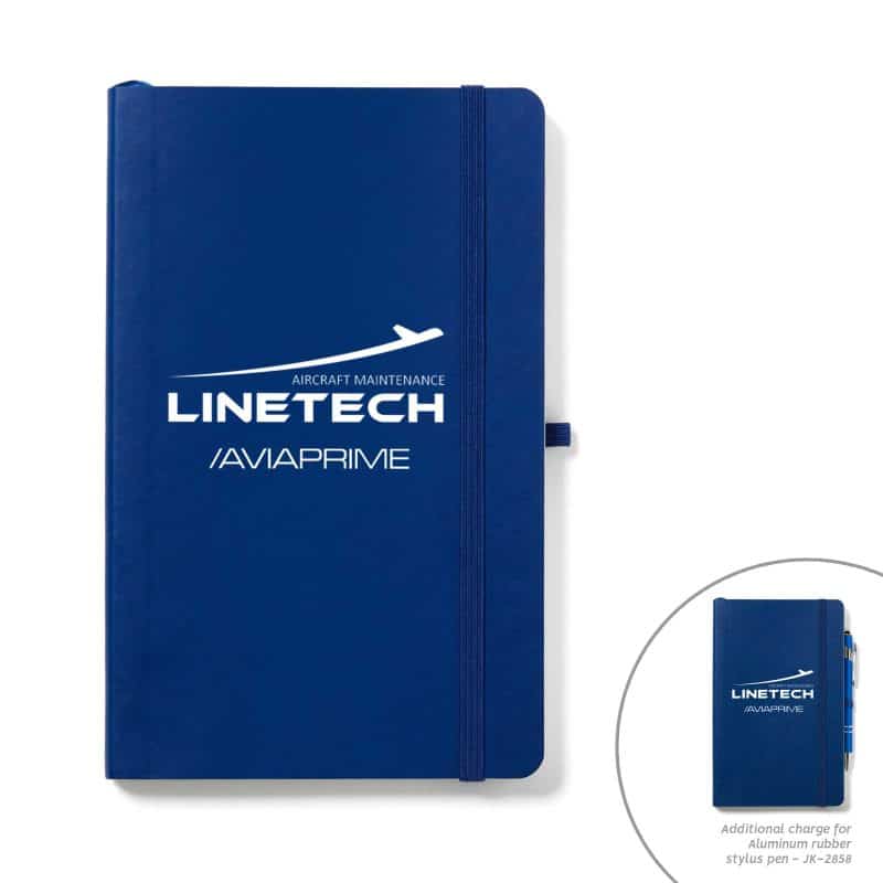Eco Soft Cover Journal Notebook with Pen Loop - 6