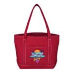 Full Color Medium Starboard 24 oz. Cotton Canvas Bag - 8