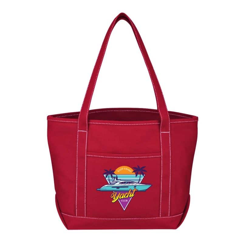 Full Color Medium Starboard 24 oz. Cotton Canvas Bag - 8