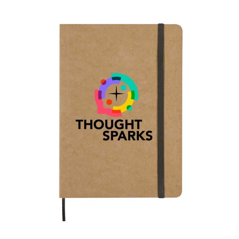 Jornikolor Eco Notebook with recycled paper and strap - 3