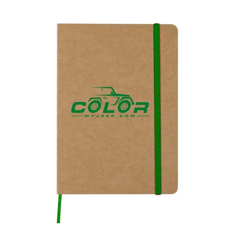 Jornikolor Eco Notebook with recycled paper and strap - 9