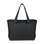 Large 24 oz. Starboard Cotton Canvas Tote Bag - 1