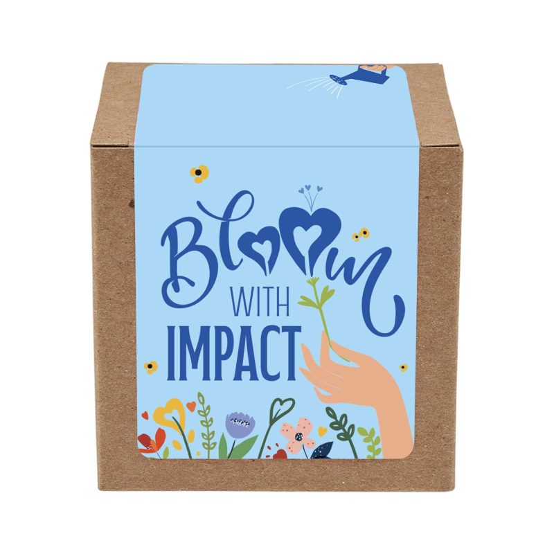 Bloom with Impact in Kraft Gift Box - 3