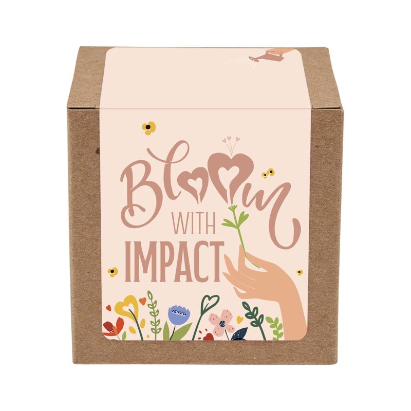 Bloom with Impact in Kraft Gift Box - 5