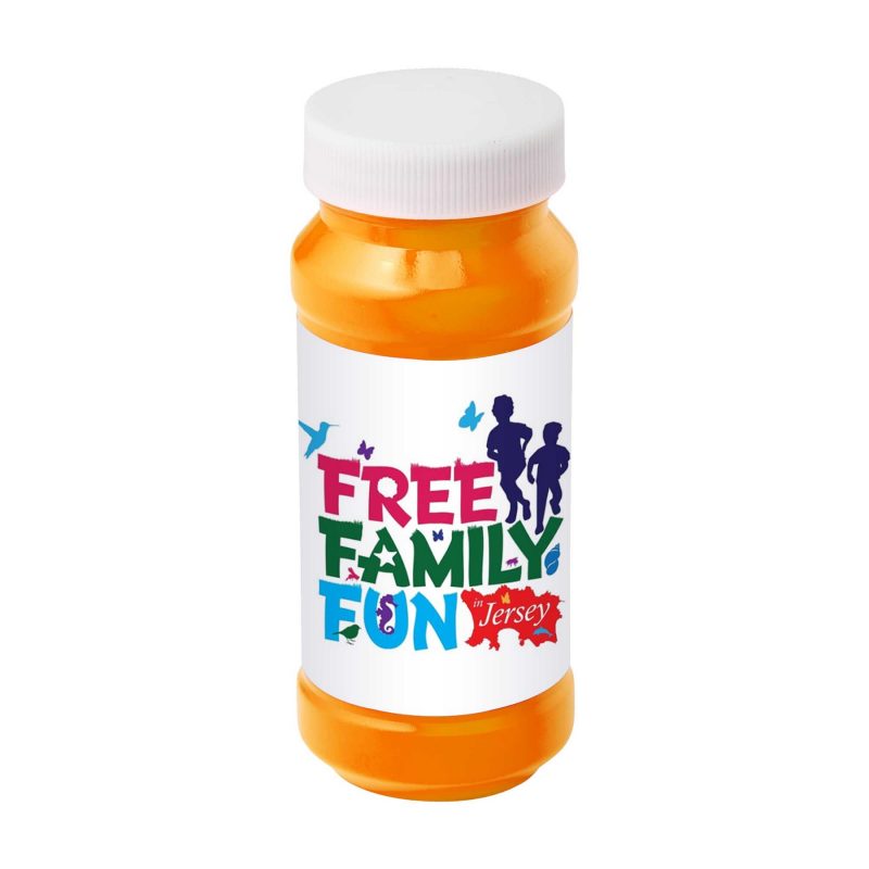 4 Oz. Bubbles w/Full-Color Digital Label - 4