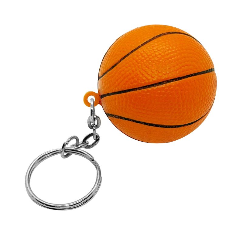 Basketball Stress Reliever Keychain - 2