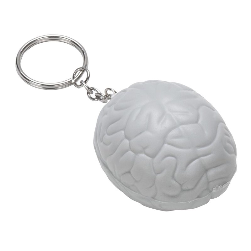 Brain Stress Ball Keychain - 1