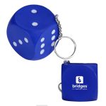Dice Stress Ball Keychain - 2