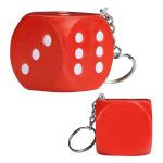 Dice Stress Ball Keychain - 3