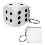 Dice Stress Ball Keychain - 5