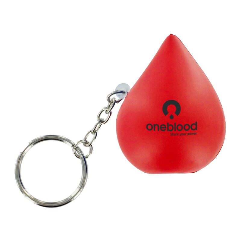 Droplet Stress Ball Keychain - 4