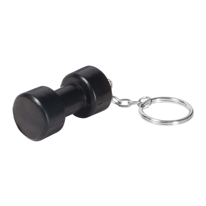 Dumbbell Stress Ball Keychain - 1