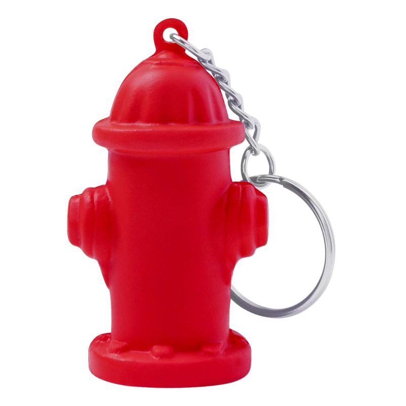 Fire Hydrant Stress Ball Keychain - 1