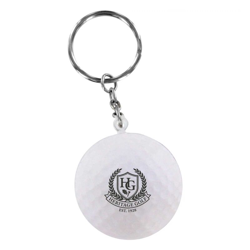 Golf Ball Stress Reliever Keychain - 2