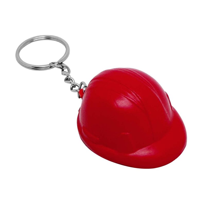 Hard Hat Stress Reliever Keychain - 3