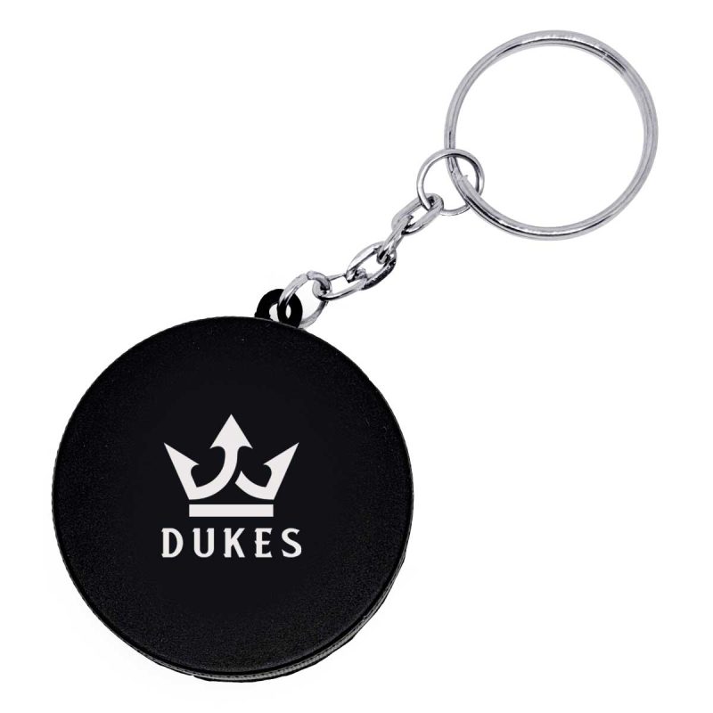 Hockeypuck Stress Reliever Keychain - 2