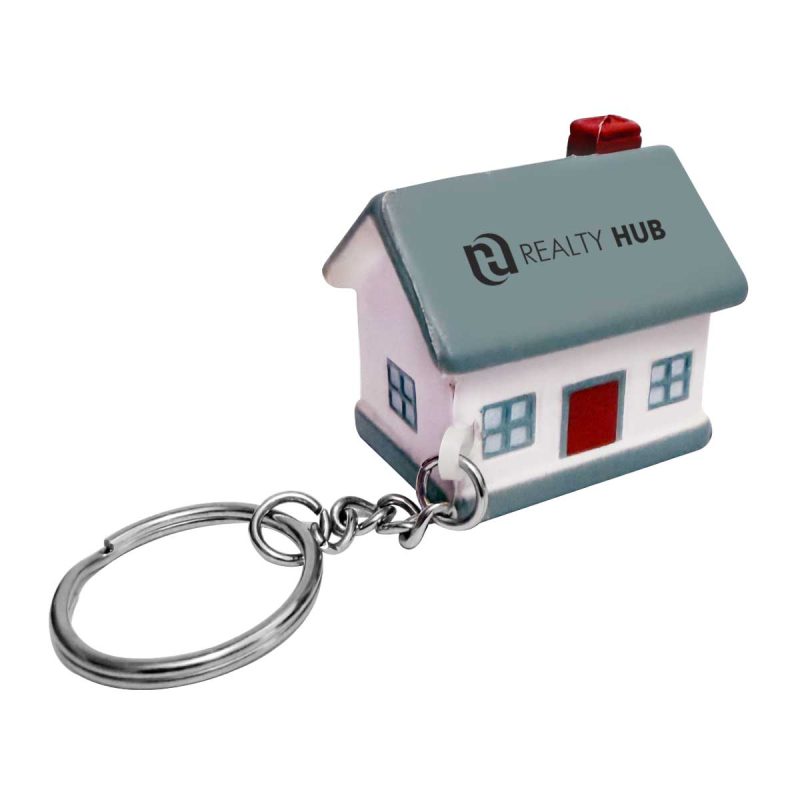 House Stress Reliever Keychain - 2
