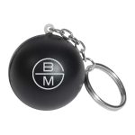 Round Stress Ball Keychain - 2