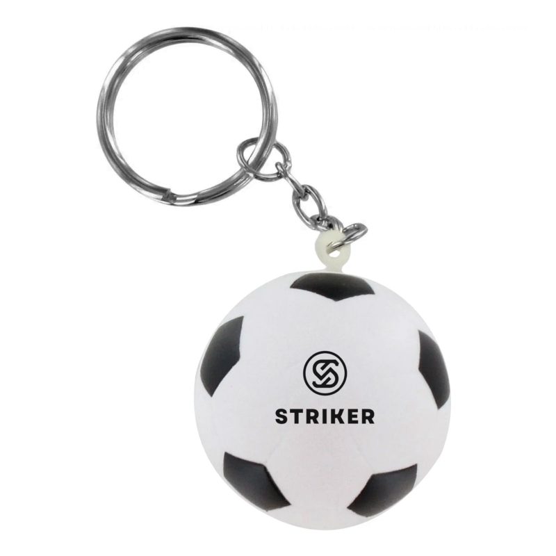Soccer Ball Stress Reliever Keychain - 2