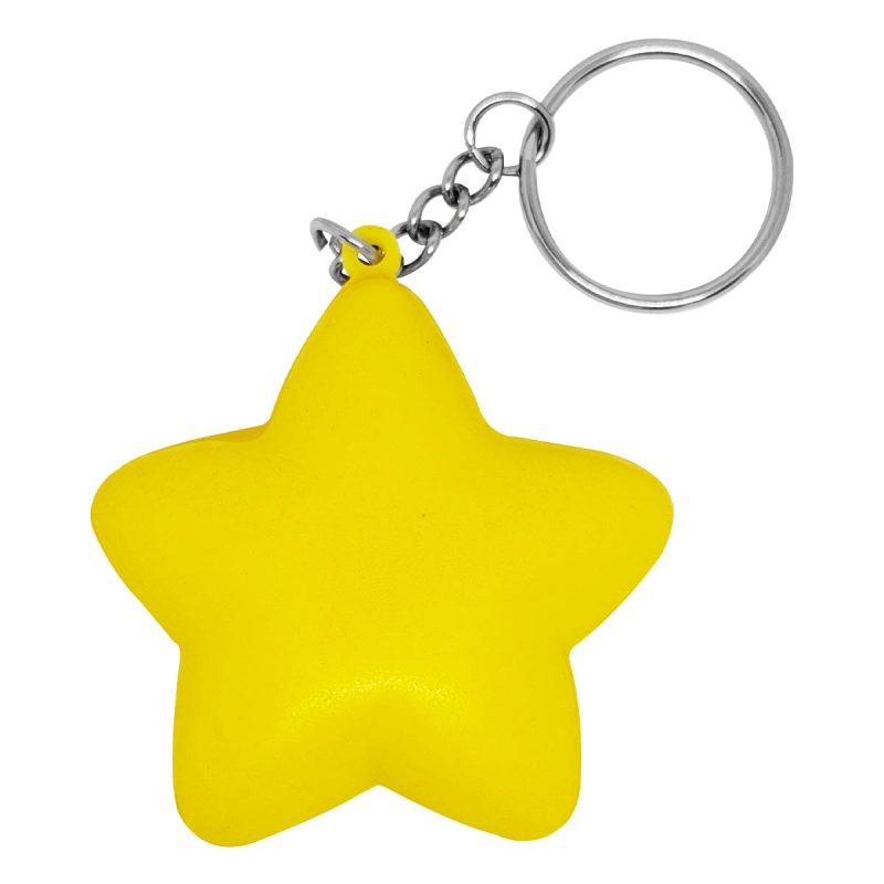 Star Stress Reliever Keychain - 1