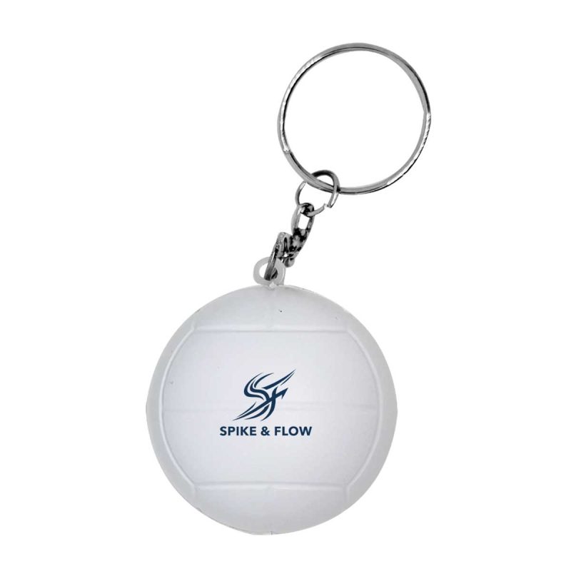 Volleyball Stress Reliever Keychain - 2
