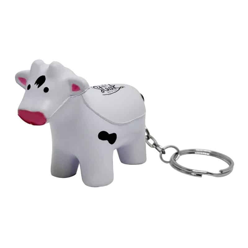 Cow Stress Reliever Keychain - 2